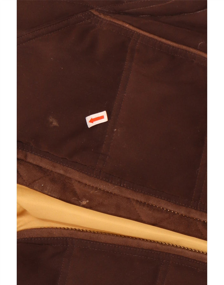 Musto γυναικείο padded Gilet UK 16 Large καφέ πολυεστέρας