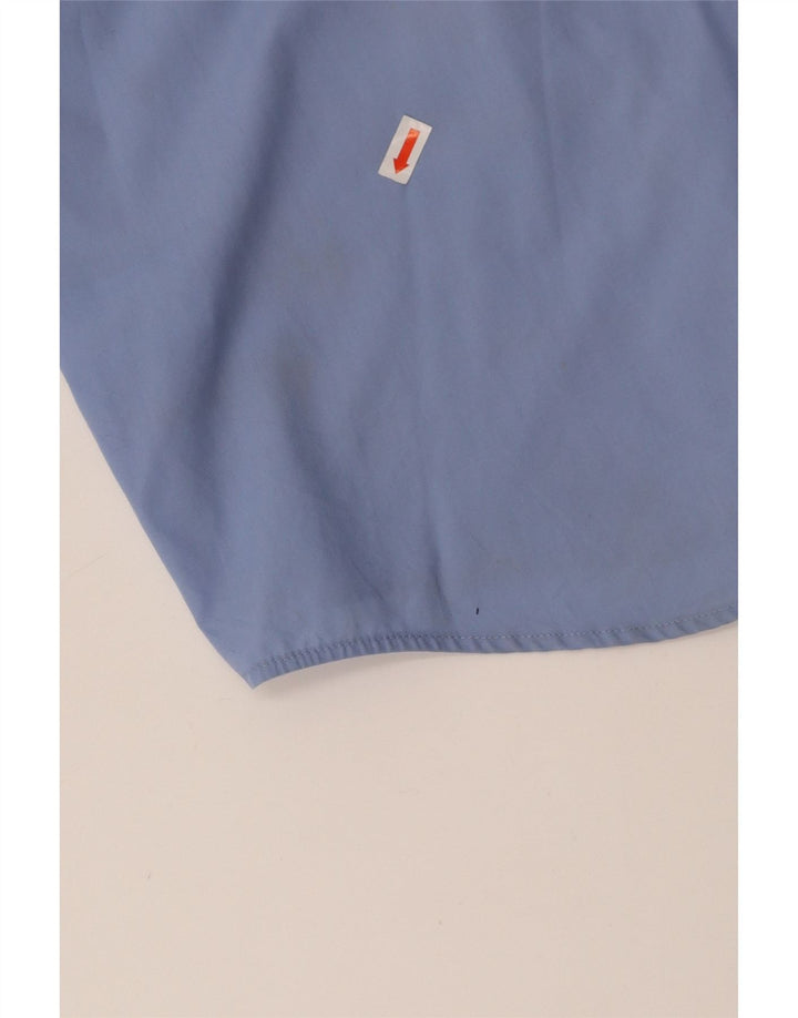 NAUTICA Boys Regular Fit Shirt 15-16 Years Blue Cotton