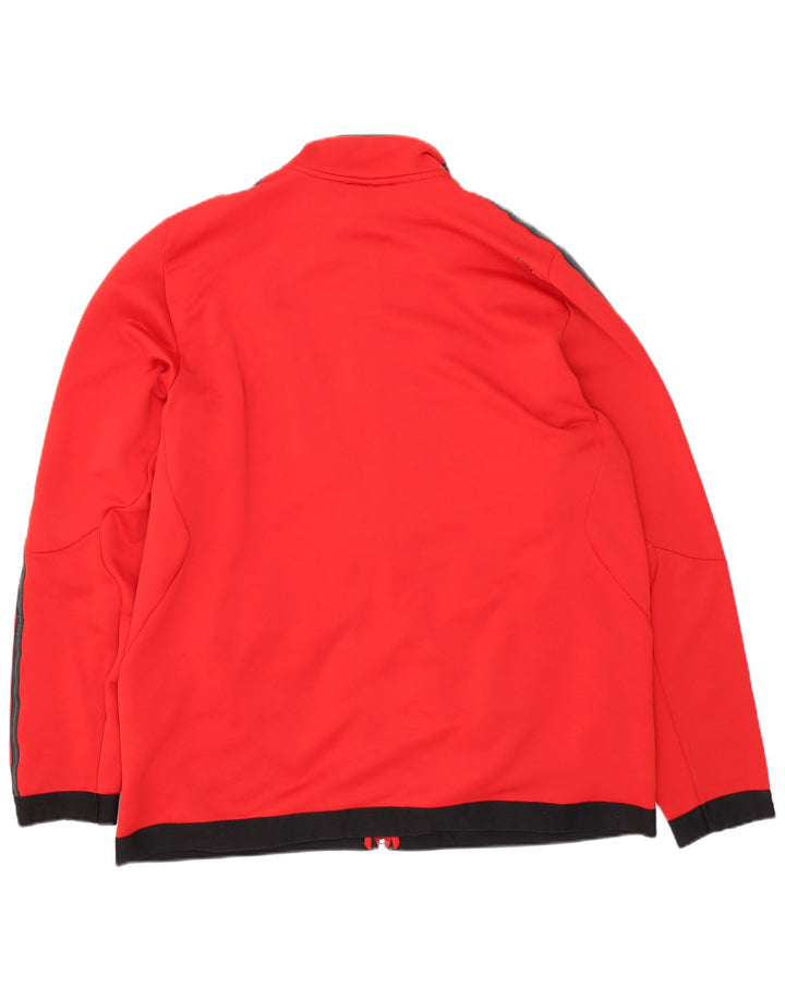 Ανδρική φόρμα Adidas Climalite Top Jacket 2XL Red Polyester