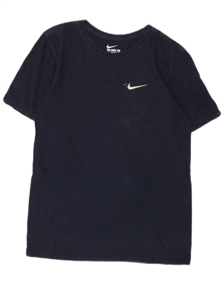 Ανδρικό μπλουζάκι Nike με κοψί, μικρό μπλουζάκι από βαμβάκι