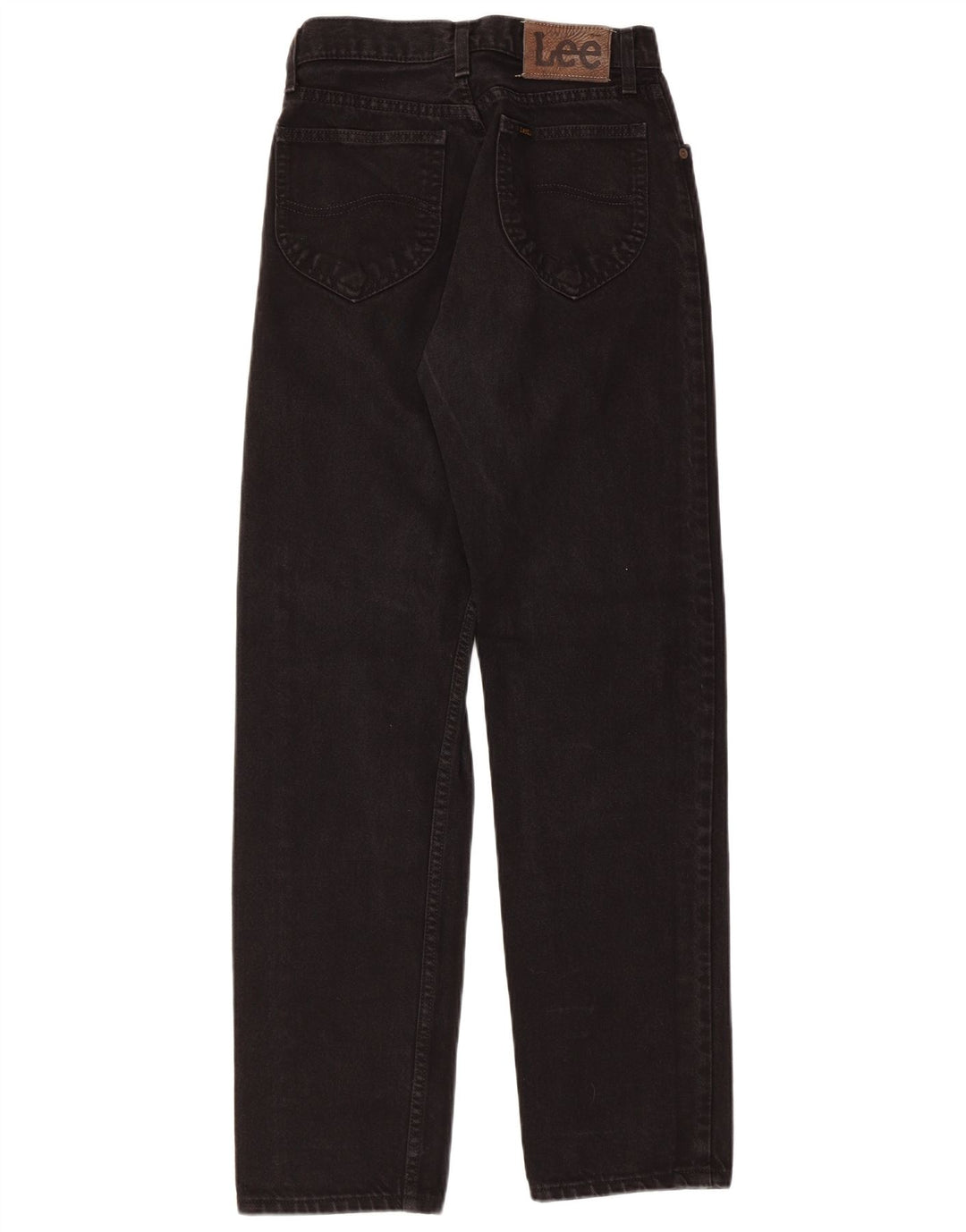 Γυναικείο ίσιο τζιν LEE W36 L30 μαύρο βαμβακερό