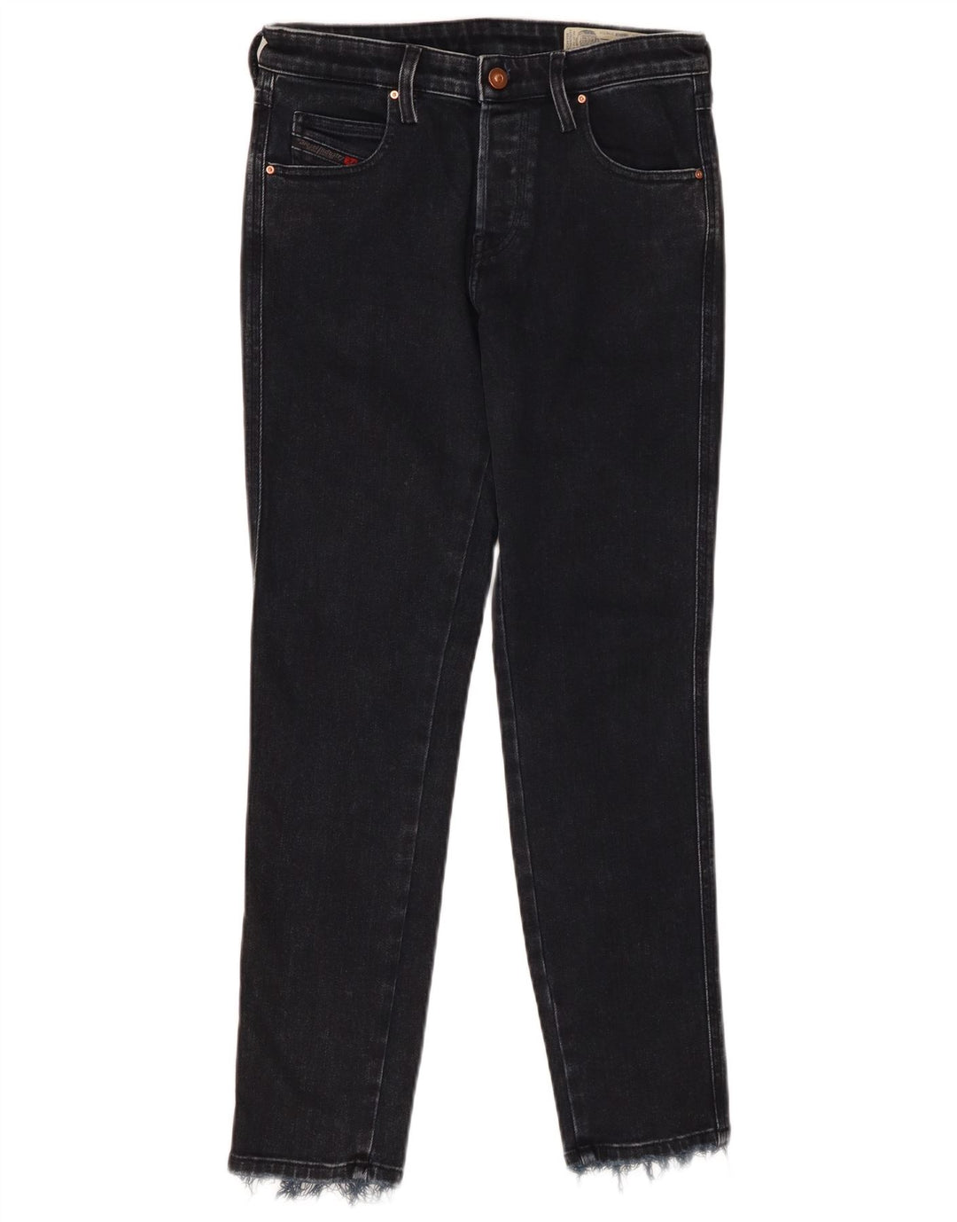 Γυναικεία DIESEL Babhila Regular Fit Slim Skinny Jeans W27 L27 Μαύρο βαμβακερό