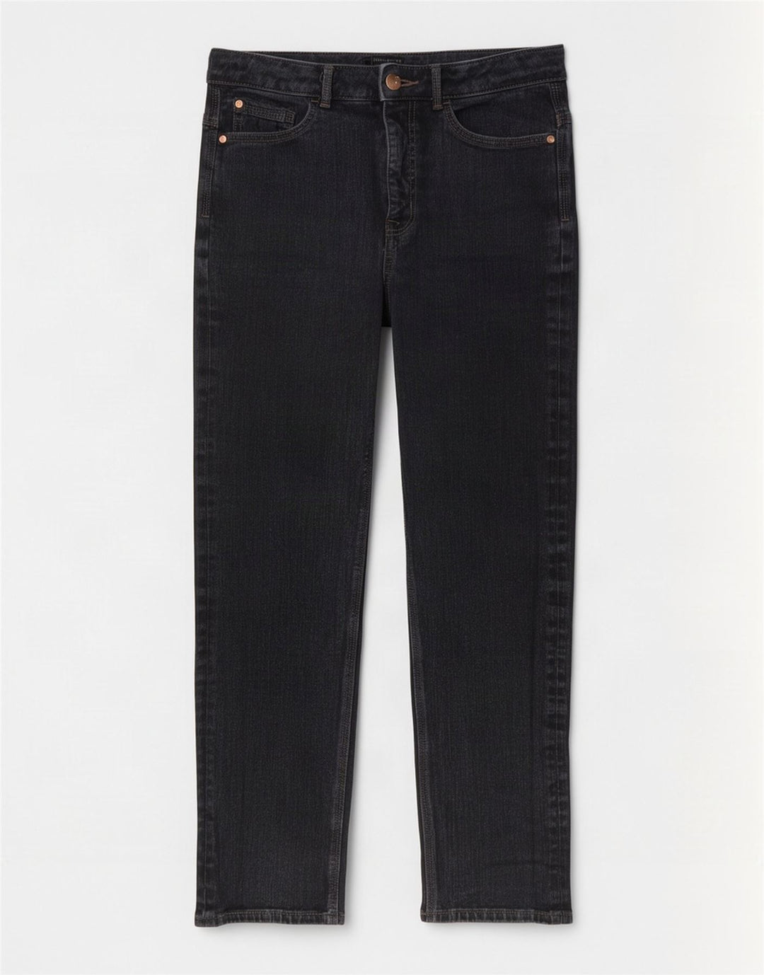 Marks & Spencer Γυναικεία Slim Jeans UK 12 Medium W28 L28 Grey Cotton