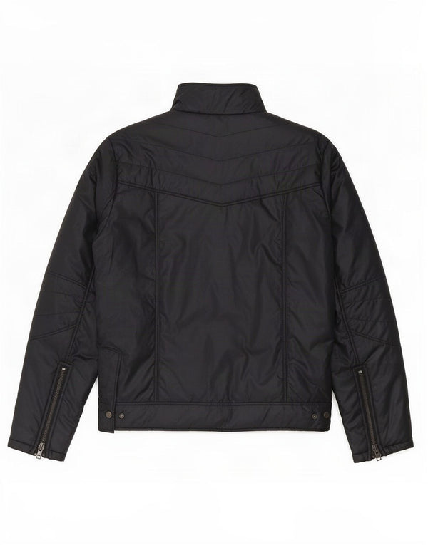 Lee Ανδρικό μπουφάν UK 40 Large Black Polyester