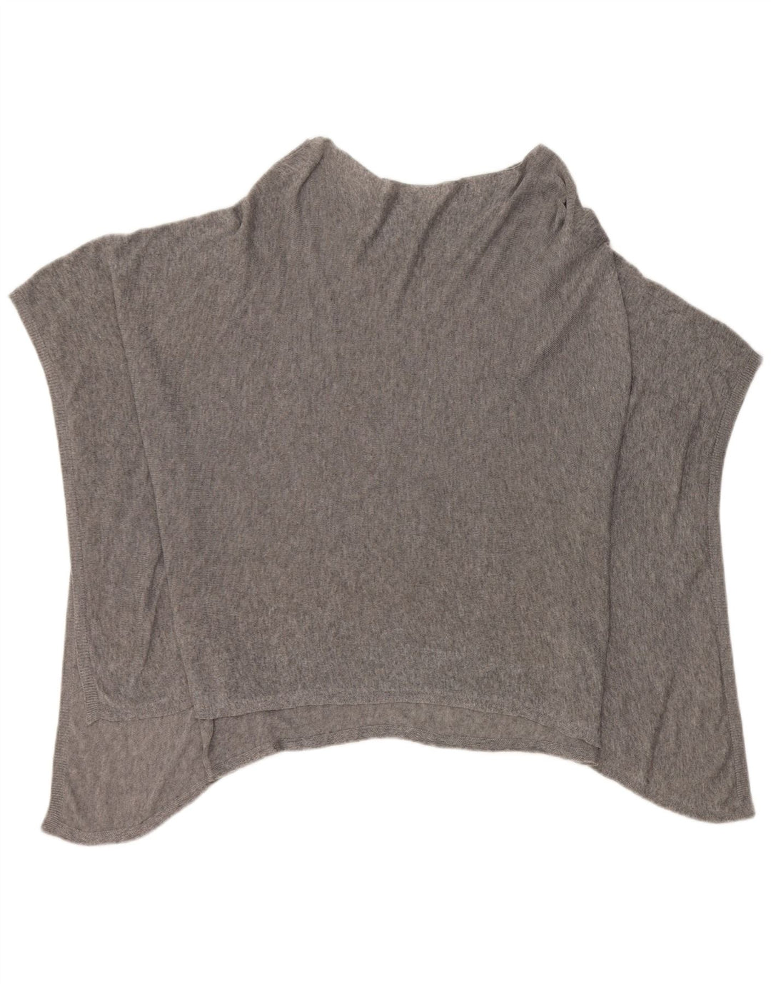 Γυναικείο παζλ Poncho Jumper One Size Grey Flecked Lyocell