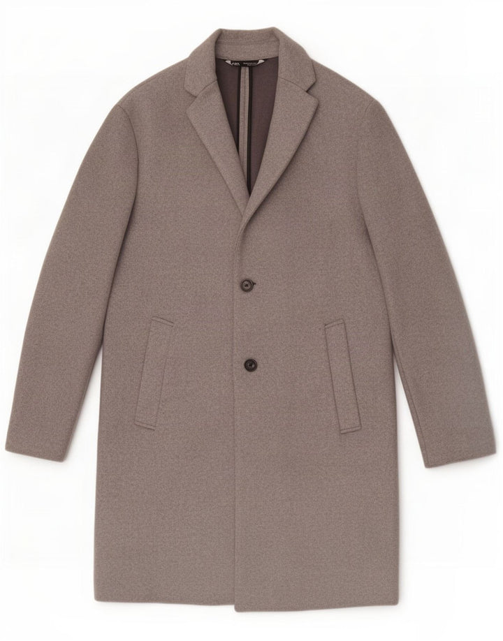 Zara Ανδρικό Πανωφόρι UK 14 Medium Grey