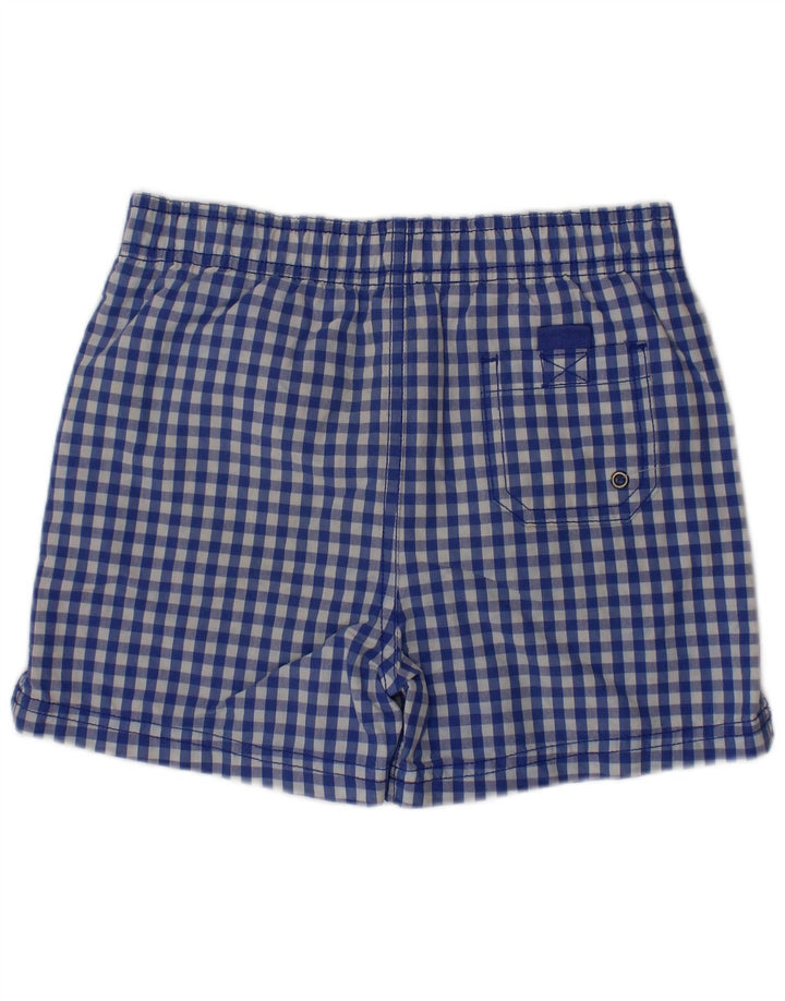POLO RALPH LAUREN Βρεφικά αγόρια μαγιό 18-24 μηνών Blue Gingham Cotton