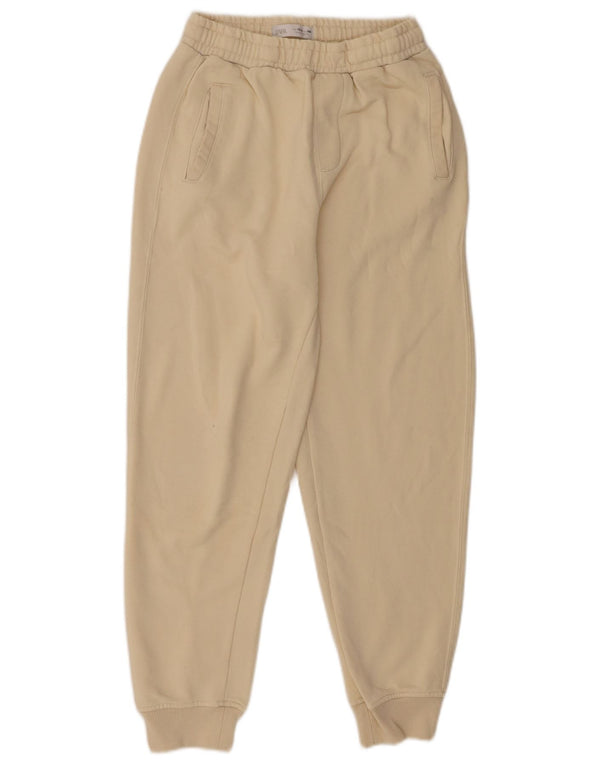 Zara Boys Loose Fit φόρμα παντελόνι Joggers 13-14 ετών Μπεζ βαμβακερό