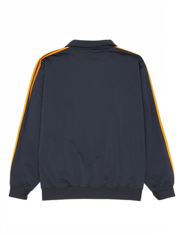 Ανδρική φόρμα Adidas Top Jacket UK 42/44 Large Navy Blue Polyester