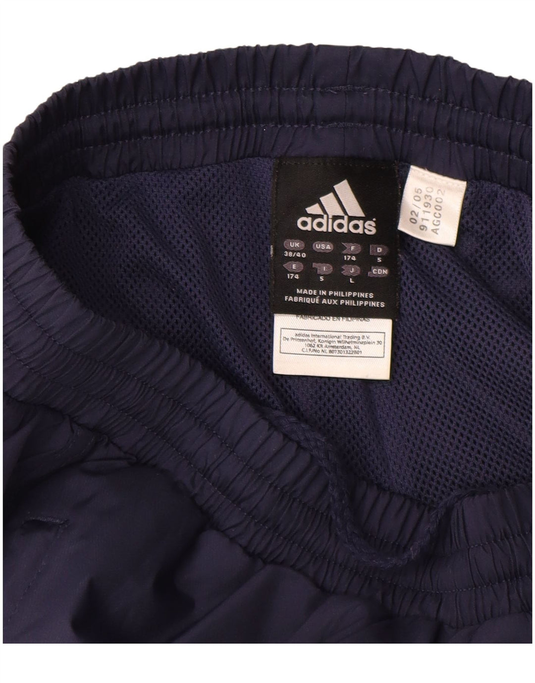 Ανδρική φόρμα ADIDAS Παντελόνι Joggers UK 38/40 Medium Navy Blue