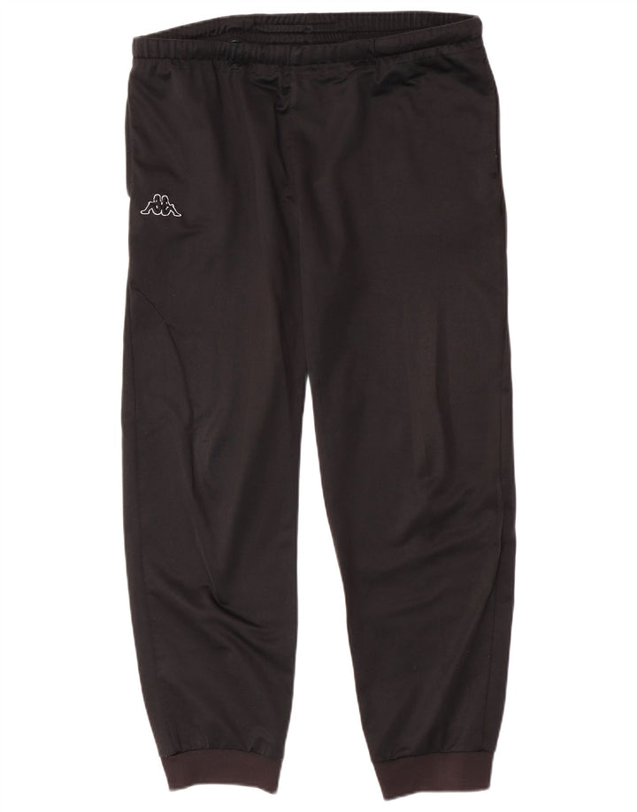 Ανδρική φόρμα Kappa Παντελόνι Joggers XL Μαύρο Πολυεστέρα