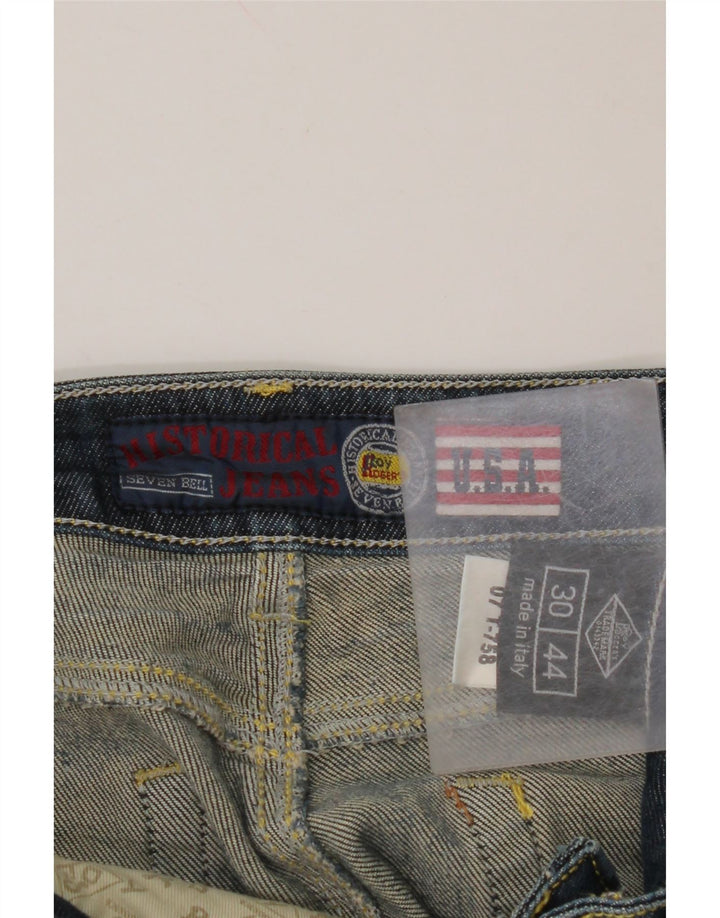 ROY ROGERS Γυναικείο Slim Jeans W30 L29 Μπλε βαμβακερό