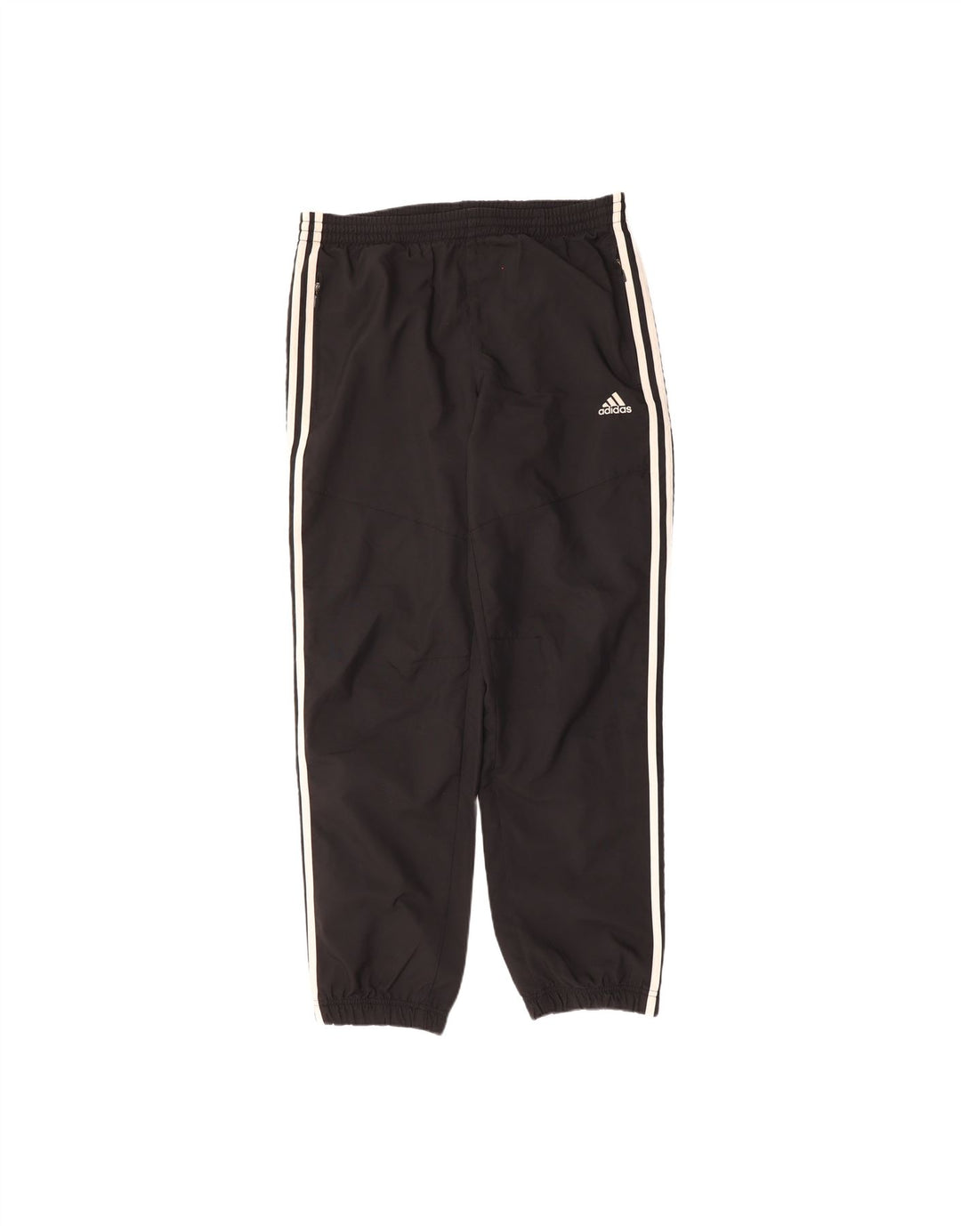 ADIDAS Mens Tracksuit Trousers Joggers  Size 36/38 Small  Black Polyester