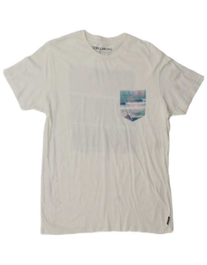 Ανδρικό γραφικό T-Shirt Billabong Top Small White