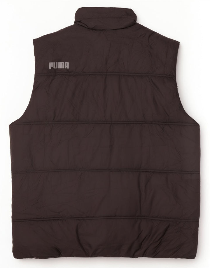 Ανδρική Puma Graphic Padded Gilet UK 42 XL Μαύρος πολυεστέρας