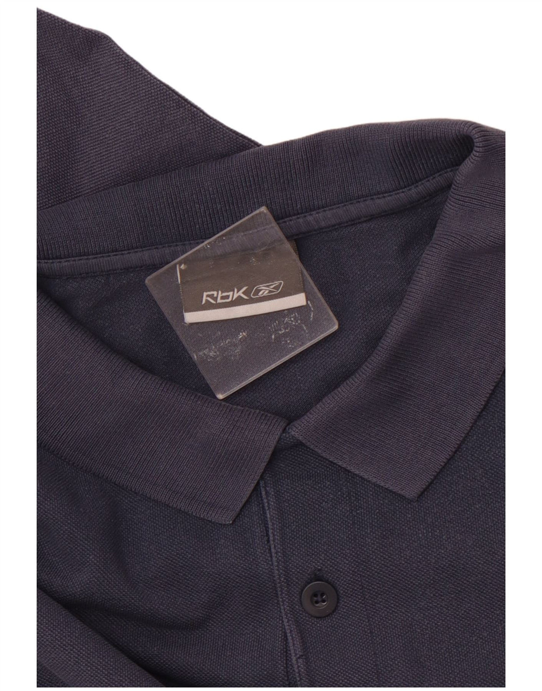 Ανδρικό πουκάμισο πόλο REEBOK μεσαίο μπλε ναυτικό