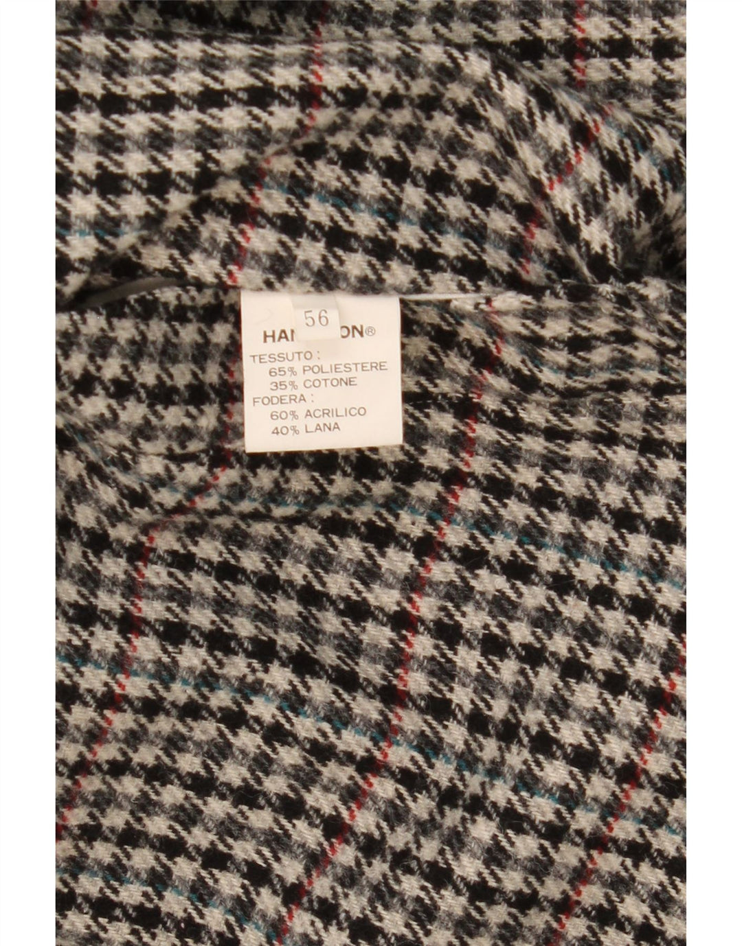 Hamilton Ανδρική αναστρέψιμη καμπαρντίνα IT 56 3XL Grey Check Polyester