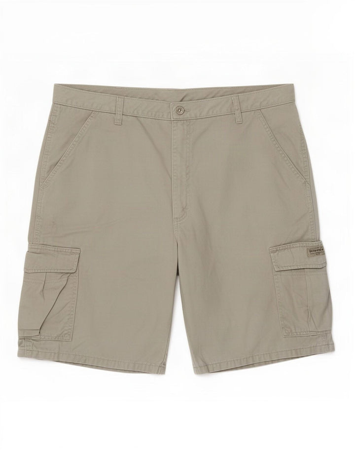 Ανδρικό σορτς Cargo Wrangler μεγάλο W36 Γκρι βαμβακερό