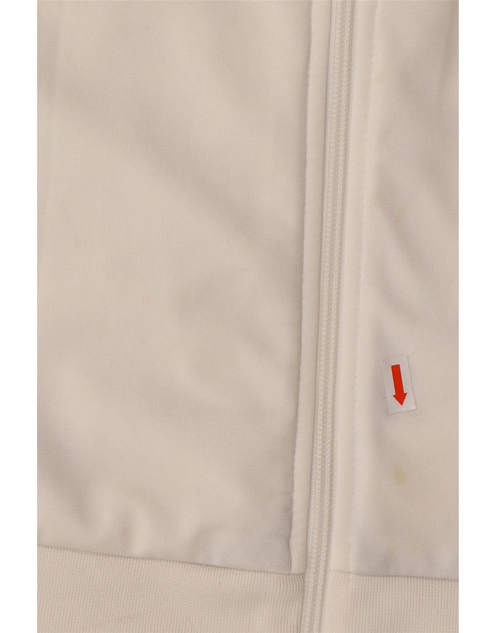 PUMA Womens Tracksuit Top Jacket UK 14 Large White Polyester Vintage Puma and Second-Hand Puma from Messina Hembry 