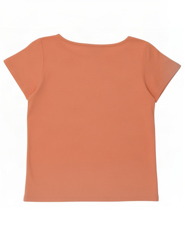 Γυναικείο T-Shirt Crew Clothing Top UK 8 Small Pink Βαμβακερό