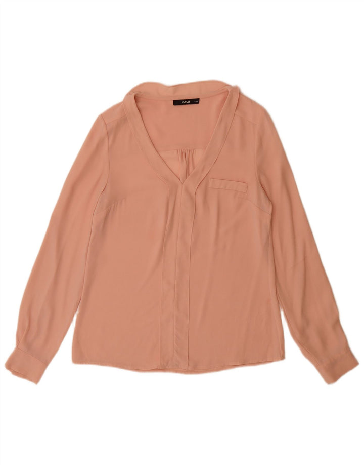 Γυναικεία μακρυμάνικη μπλούζα Oasis Top UK 8 Smal Pink