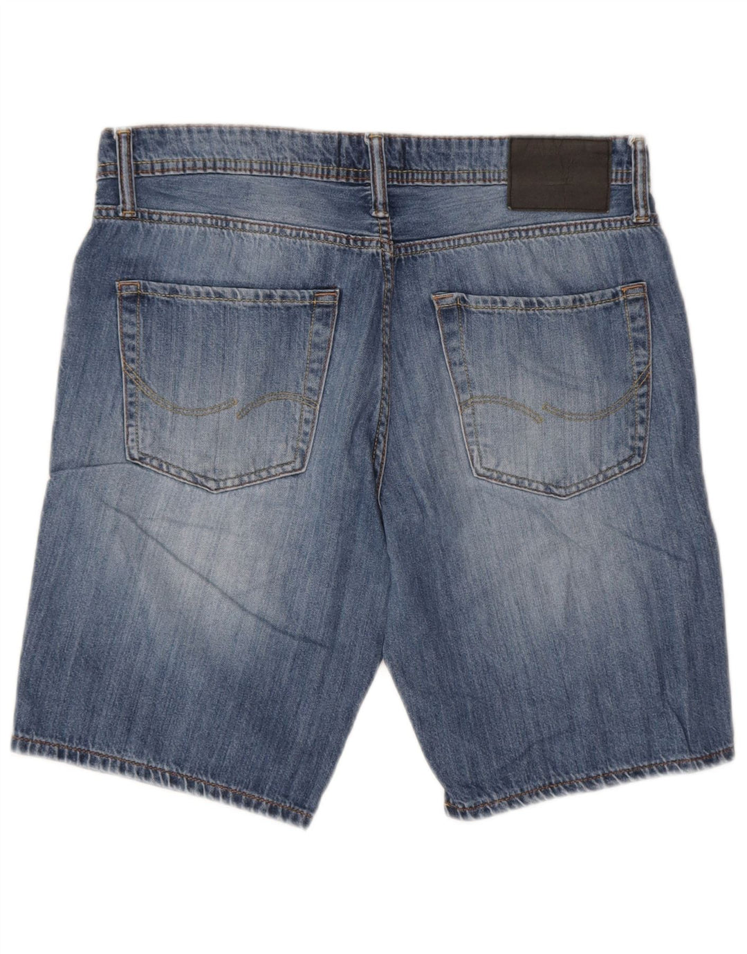 Jack & Jones Ανδρικό τζιν σορτς με κανονική εφαρμογή μικρό W30 μπλε