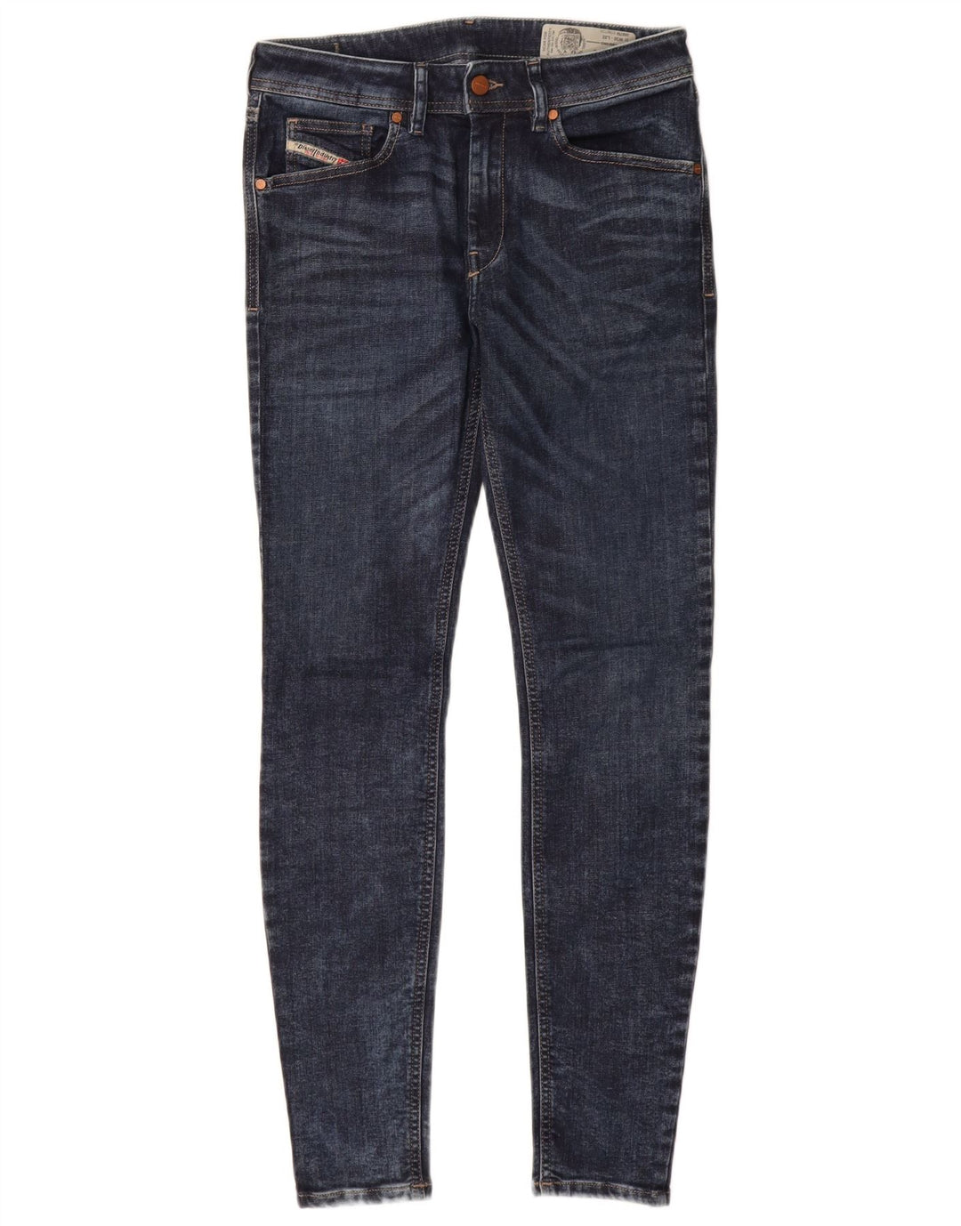 Γυναικείο αυτοκόλλητο DIESEL Super Slim Skinny Jeans W30 L30 Navy Blue Cotton