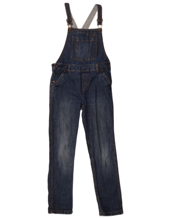 FAT FACE Girls Dungarees Jeans 10-11 ετών W28 L26 Blue Cotton