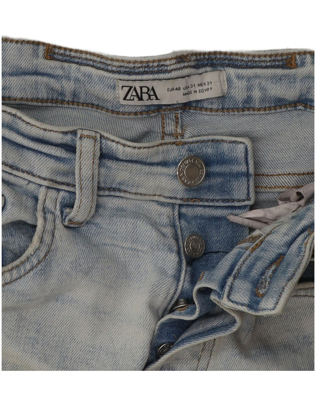Zara Ανδρικό στενό τζιν EU 40 Medium W31 L29 Μπλε