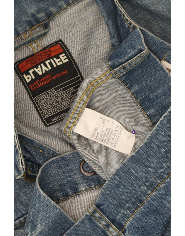 Playlife Ανδρικό Τζιν Μπουφάν UK 42 XL Μπλε Βαμβακερό