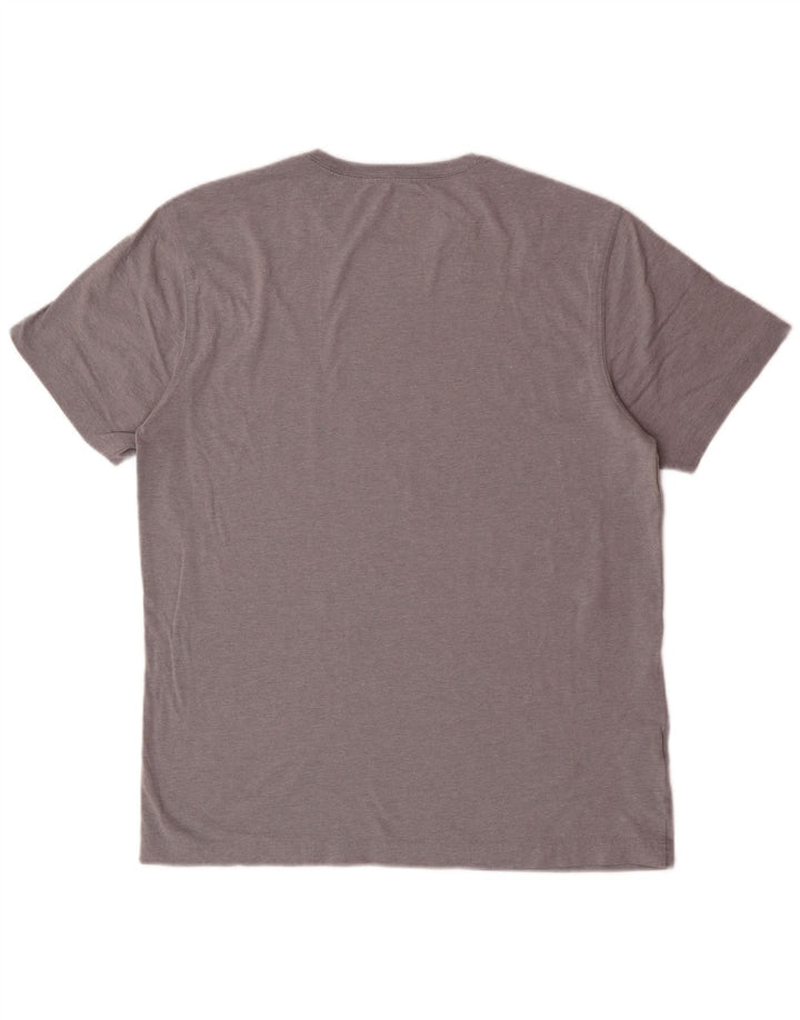 EDDIE BAUER Ανδρικό T-Shirt Top Μεσαίο γκρι βαμβακερό