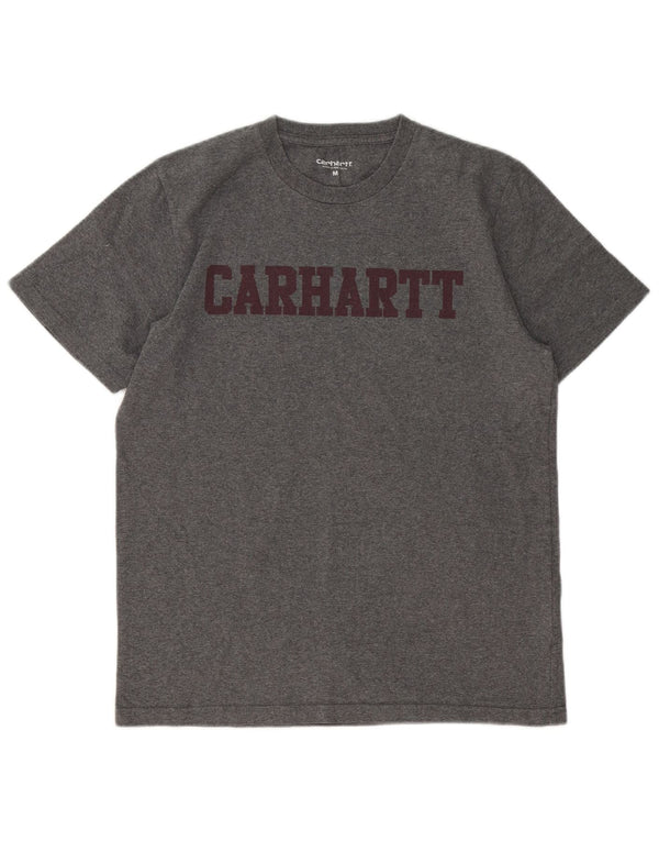 Ανδρικό γραφικό T-Shirt Carhartt Top Medium Grey Cotton