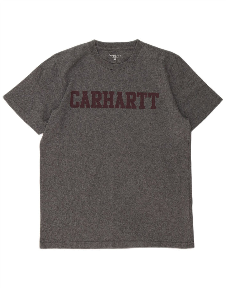 Ανδρικό γραφικό T-Shirt Carhartt Top Medium Grey Cotton