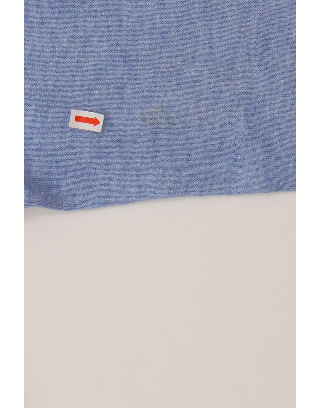 WHITE STUFF Γυναικείο πουλόβερ ζακέτα UK 10 Small Blue Flecked Cotton