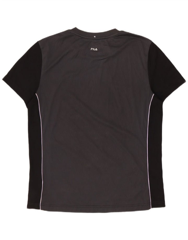 Ανδρικό T-Shirt FILA Top IT 48 Medium Grey Colourblock Polyester