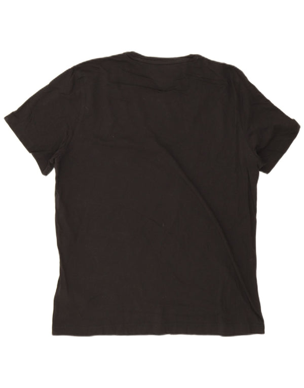 Ανδρικό T-Shirt Tommy Hilfiger Top XL Μαύρο βαμβακερό