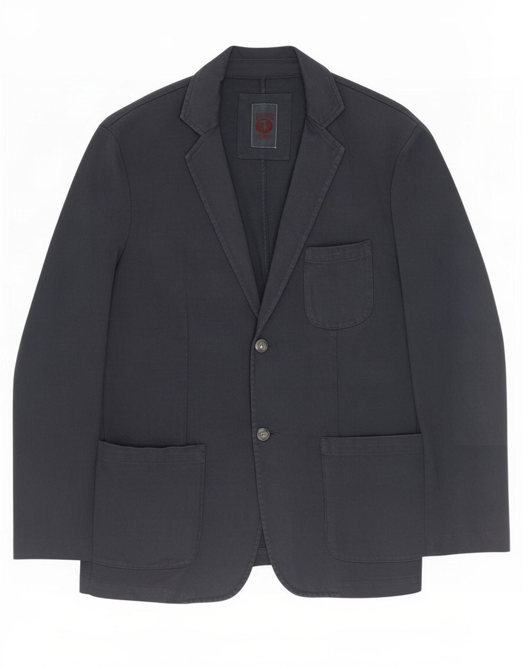 Trussardi Ανδρικό σακάκι σακάκι με 2 κουμπιά EU 52 XL Navy Blue Cotton