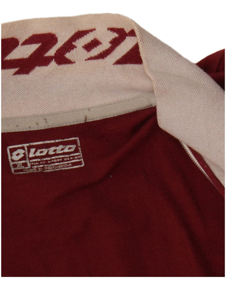 Γυναικεία αθλητική φόρμα γραφικών LOTTO Top Jacket UK 18 XL White Colourblock