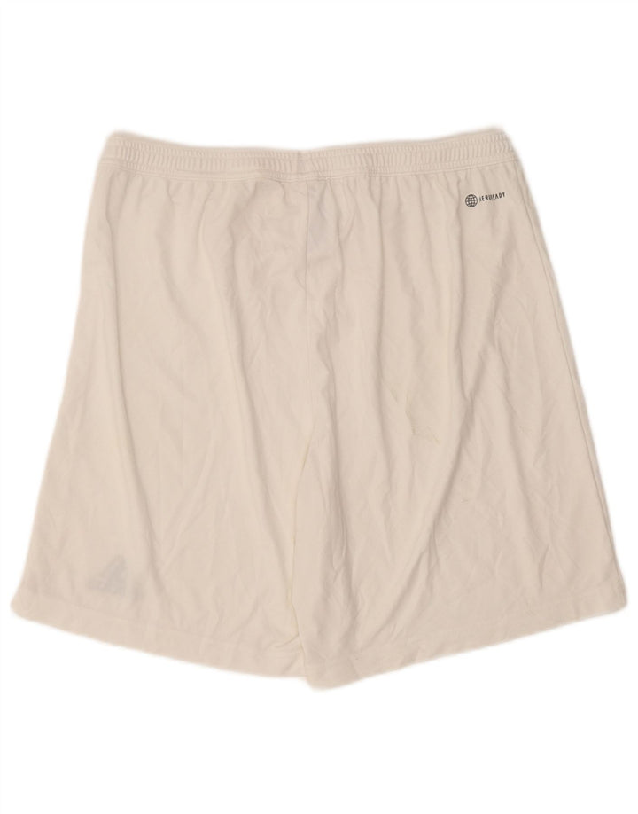 Ανδρικό αθλητικό σορτς Adidas Aeroready XL Λευκό πολυεστέρα
