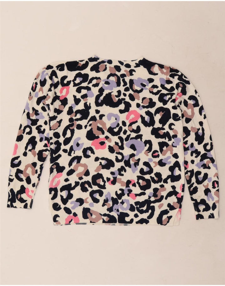 Marks & Spencer Γυναικείο πουλόβερ με λαιμόκοψη UK 12 Medium Beige