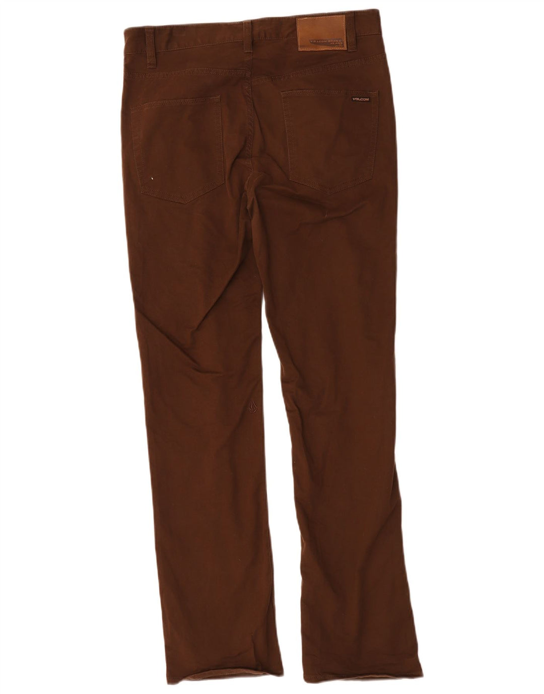 Ανδρικό παντελόνι Volcom Solver ίσιο casual W30 L31 Καφέ βαμβακερό