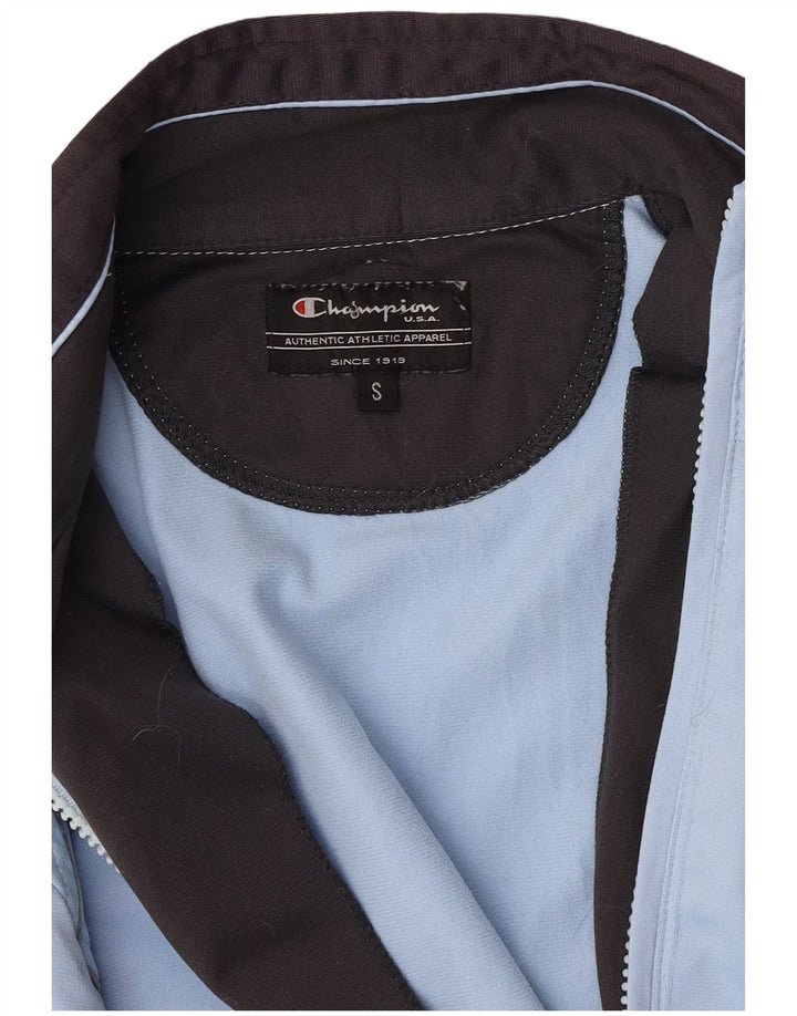 Champion Womens Oversized αθλητική φόρμα Top Jacket UK 10 Small Blue