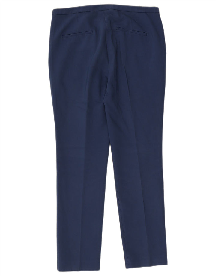 Zara Γυναικείο Slim Παντελόνι Chino Μεγάλο W30 L27 Μπλε