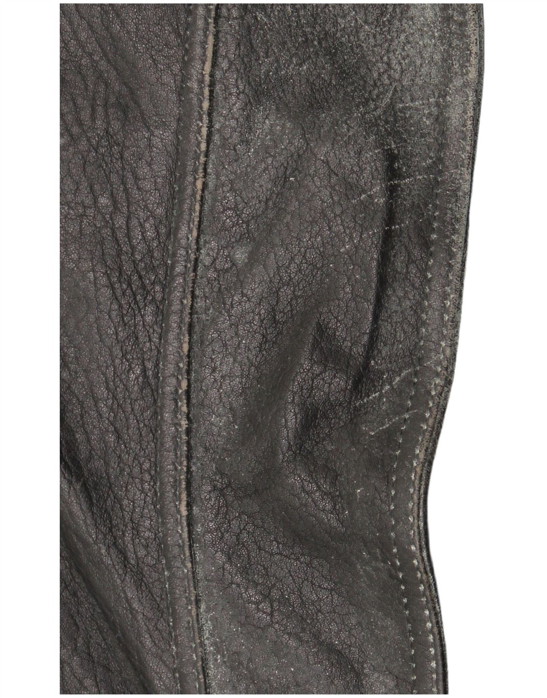 Clout Ανδρικό Δερμάτινο Μπουφάν Biker UK 42 XL Μαύρο Δερμάτινο