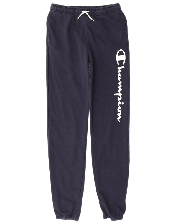CHAMPION Boys Graphic αθλητική φόρμα παντελόνι Joggers 13-14 ετών Navy Blue