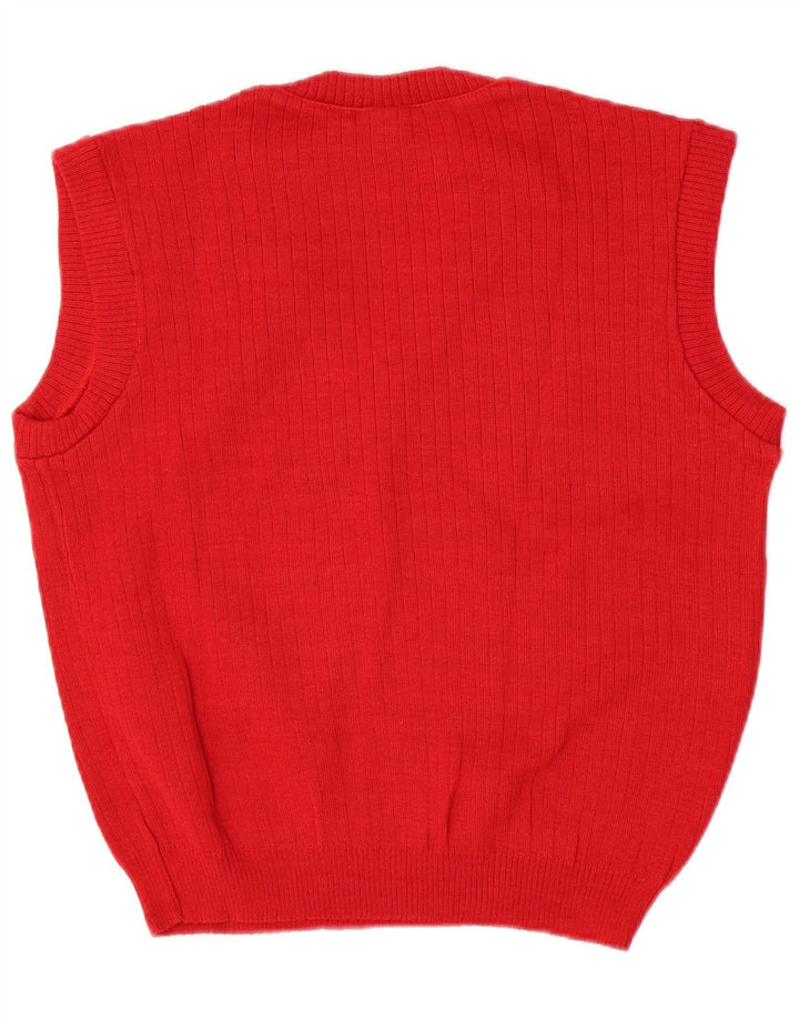 Vintage γυναικείο γιλέκο Tank Top EU 46 XL Red