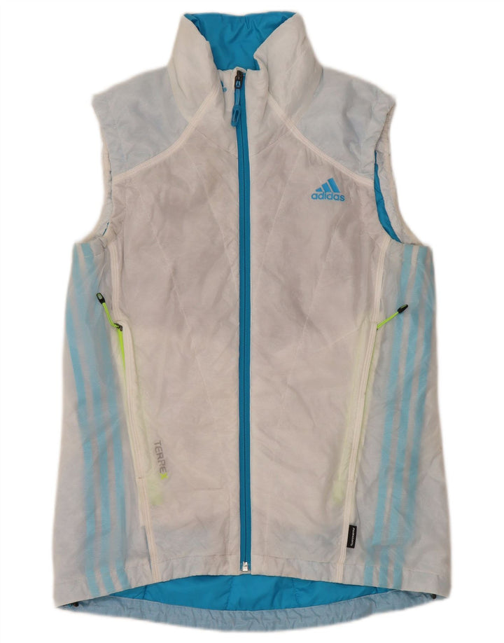 Adidas Γυναικείο Terrex Gilet UK 12 Medium White Polyester