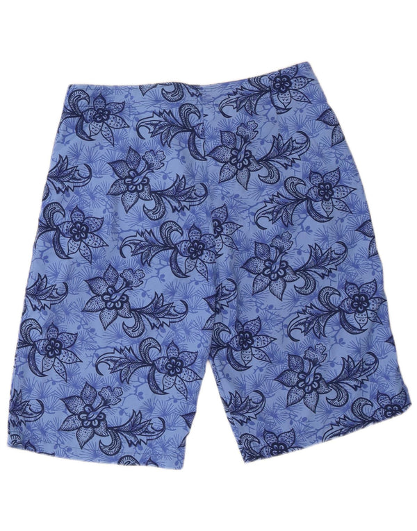 Ανδρικά σορτς Champion Swimming Large Blue Floral Polyamide Beach