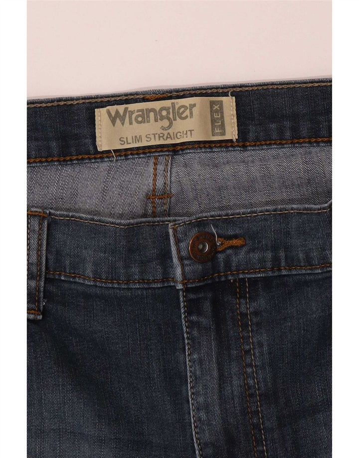 Ανδρικό Slim Straight Jeans Wrangler W38 L30 Blue