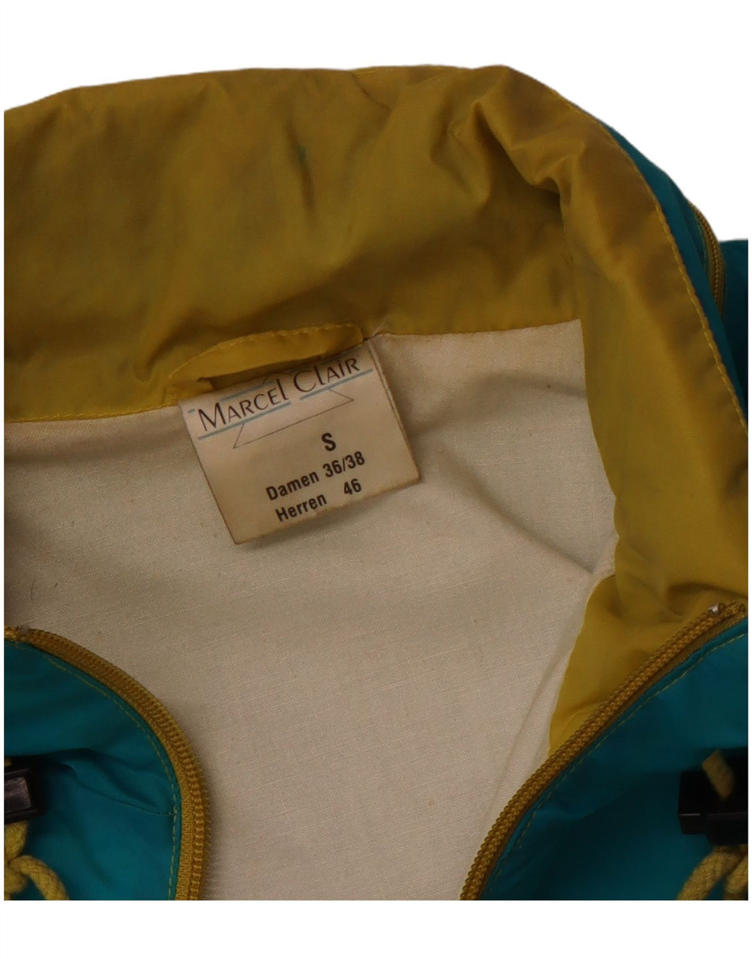 Marcel Clair Ανδρικό μπουφάν Unisex Windbreaker EU 46 Small Blue Polyamide